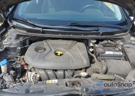 2013 Hyundai Elantra Gt из США, поврежденный, VIN KMHD35LE9DU044456